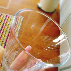 セリアのグラス